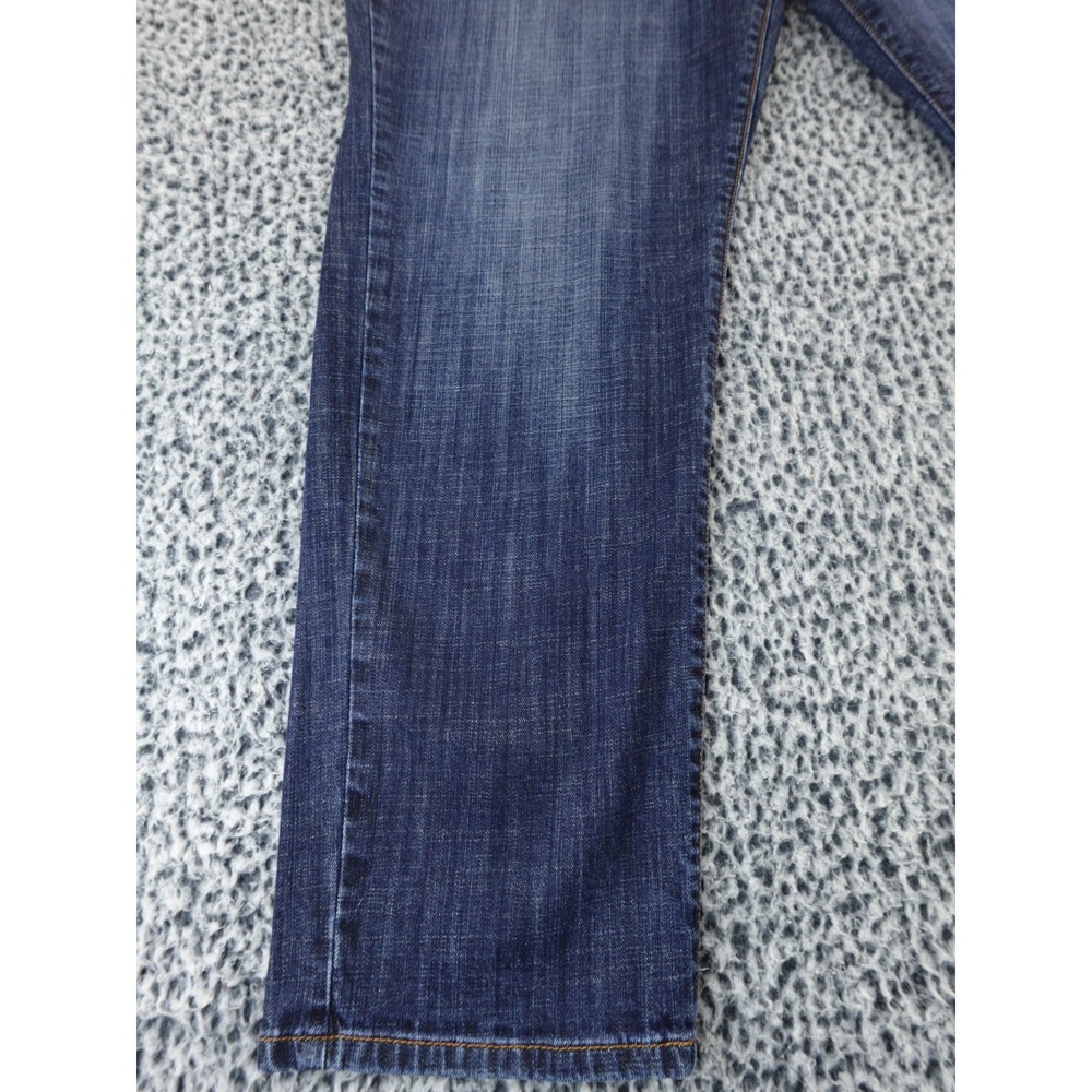 Lucky Brand 221 Jeans Mens 38x30 Straight Fit Dark Wash Stretch Denim‎ Jeans - Picture 5 of 15